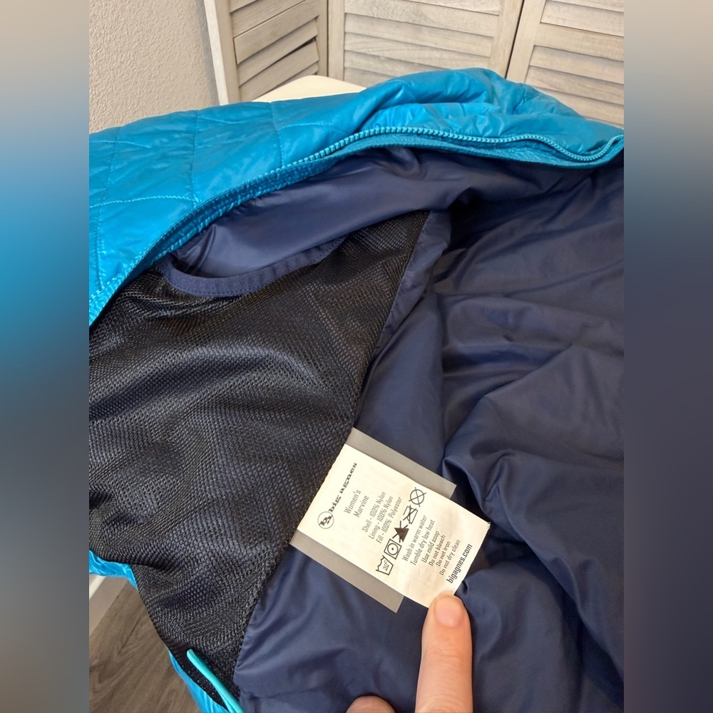 Big Agnes Marvine Women’s Blue Coat Size XL - Picture 5 of 8